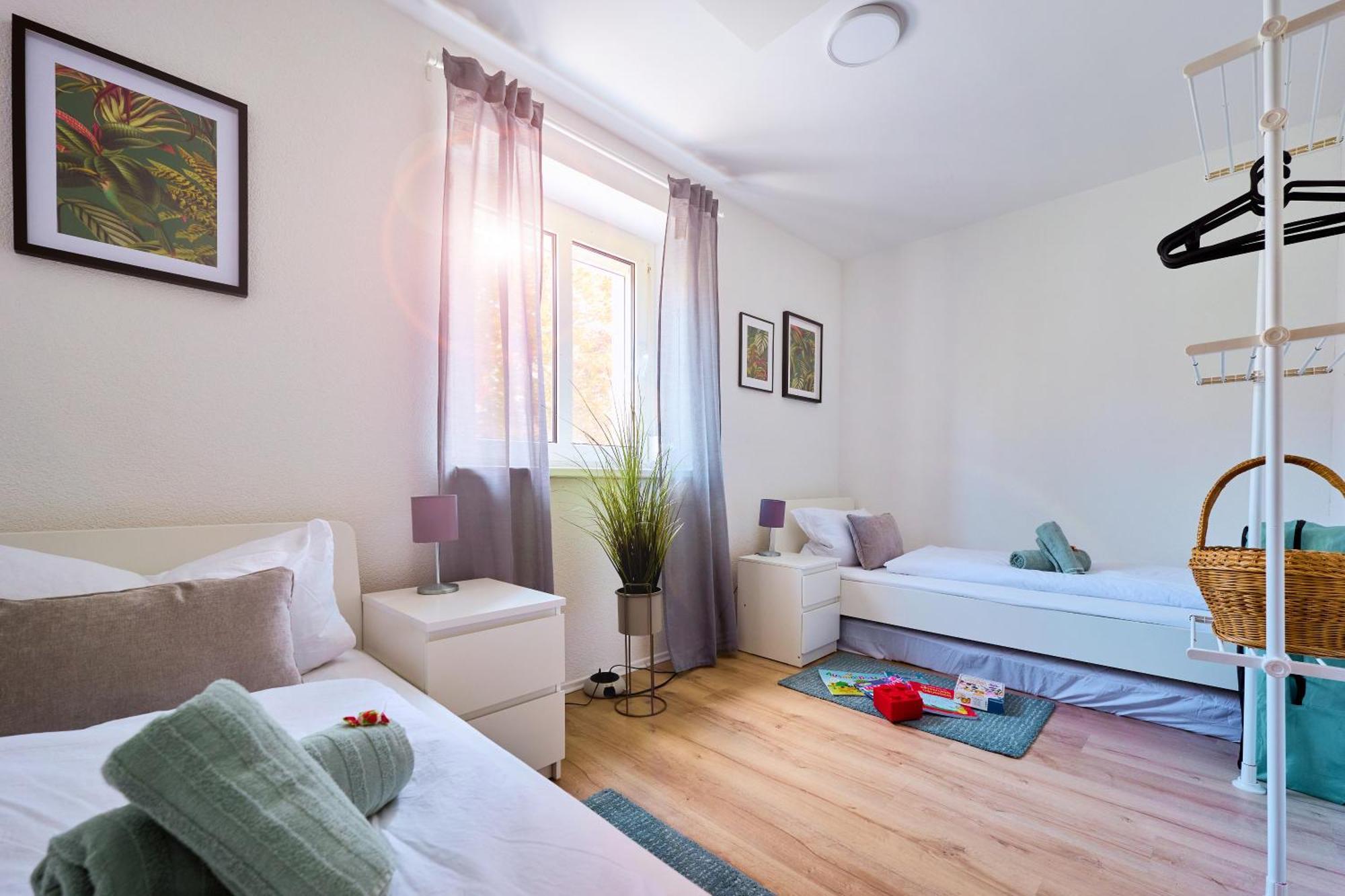 Dreams, 3 Schlafzimmer, Parkplatz, Stadtzentrum Neu-Ulm Eksteriør bilde
